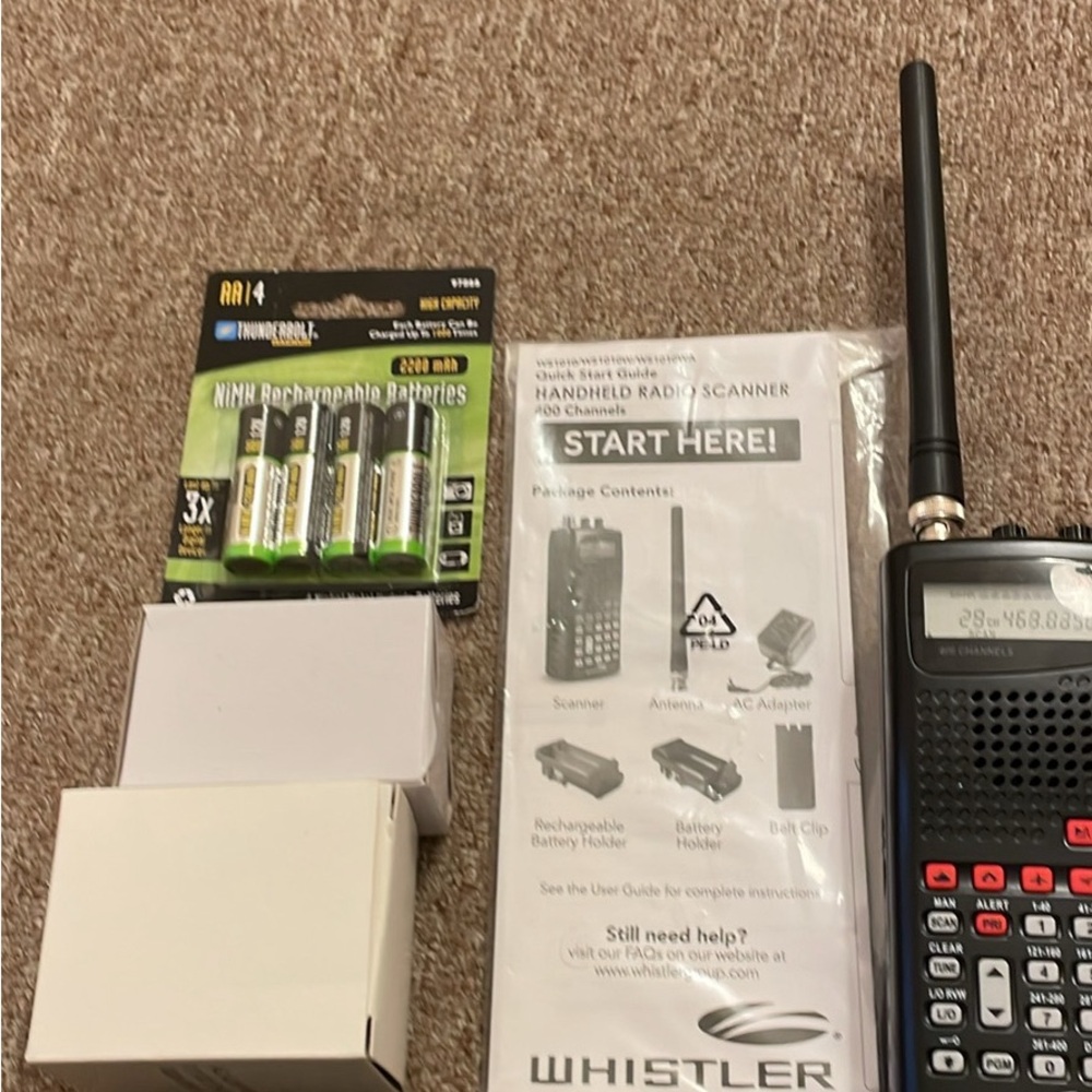 Handheld radio scanners